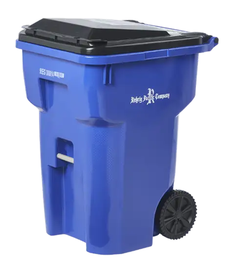 Photo of a 95 Gallon EnviroGuard Roll-Out Cart