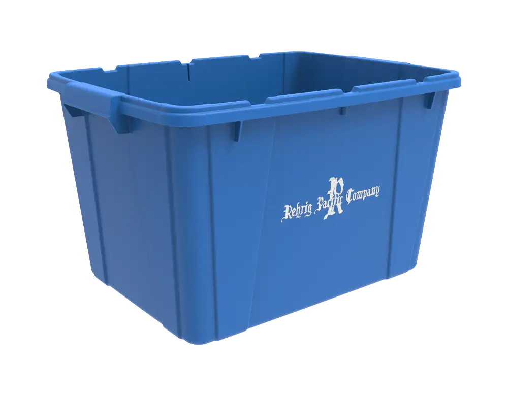 Photo of a 14 Gallon  Huskylite® Recycling Bin