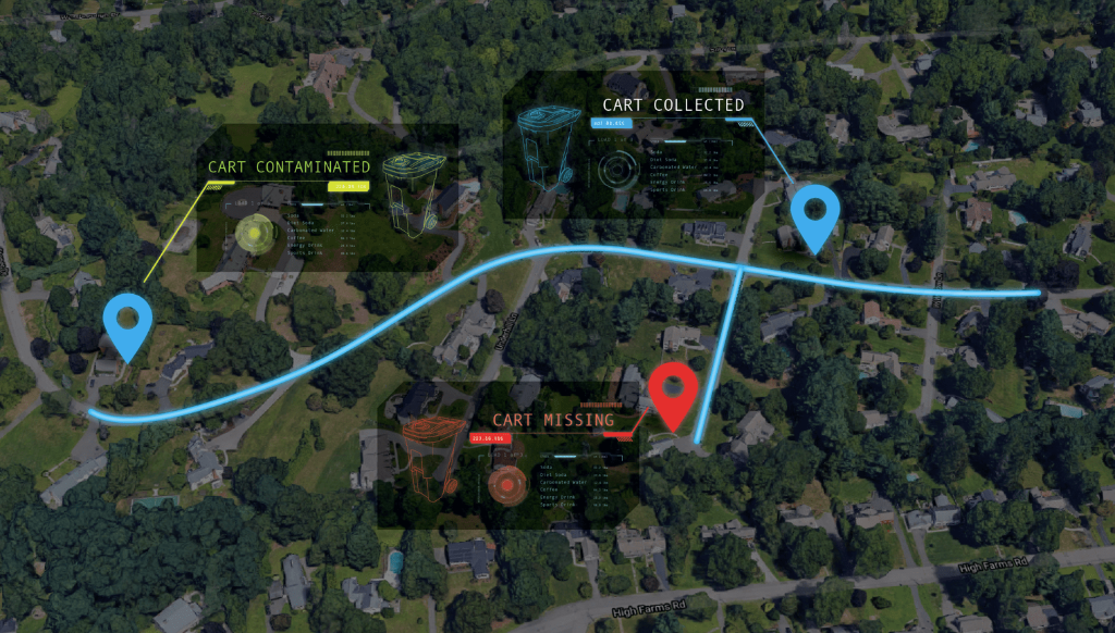 photo of map