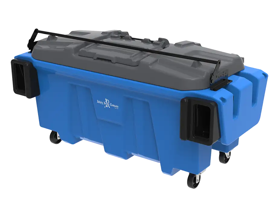 Photo of a 1 Yard Commercial Organics Container