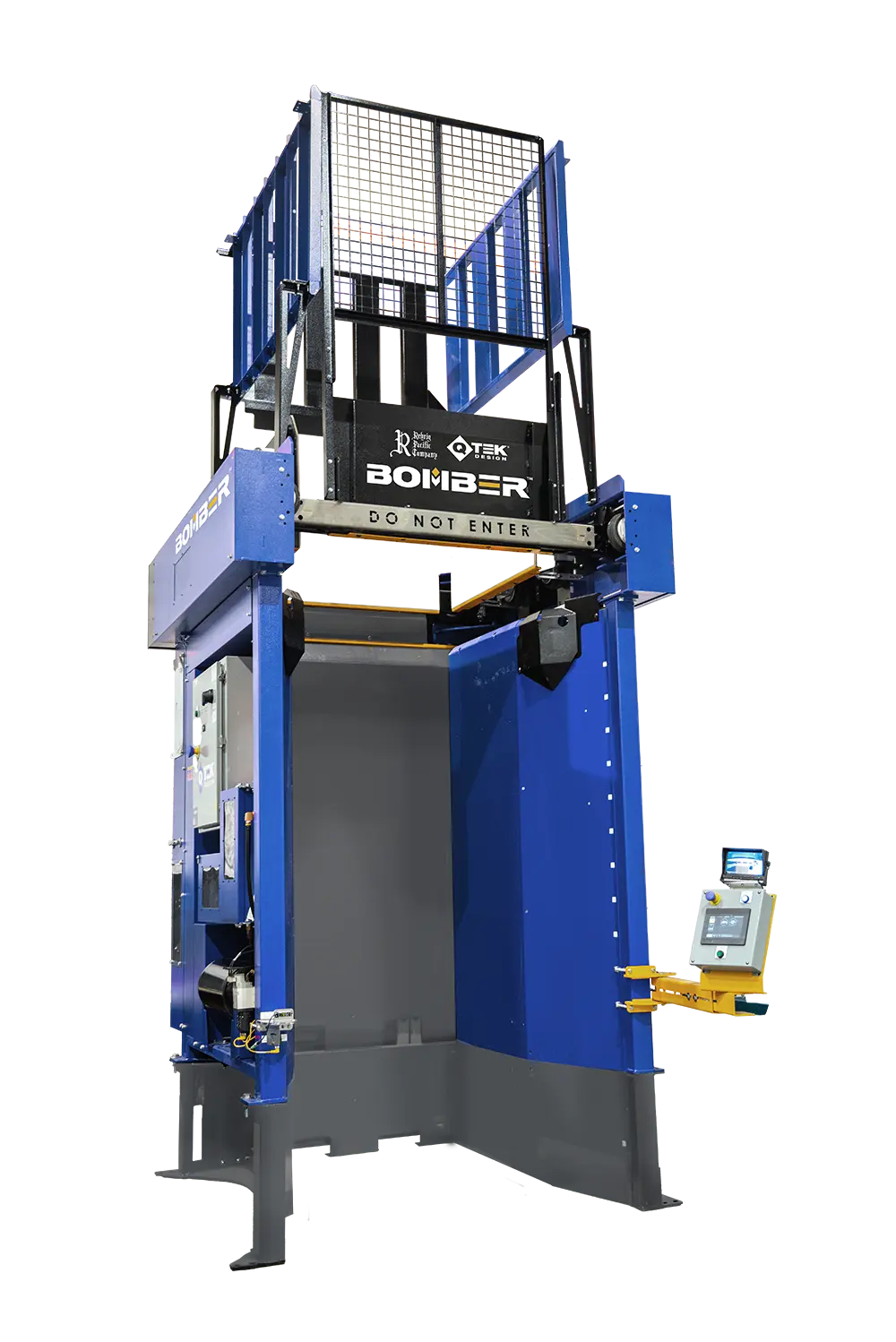 QTEK Bomber layer picker and pallet exchanger